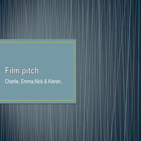 Film pitch