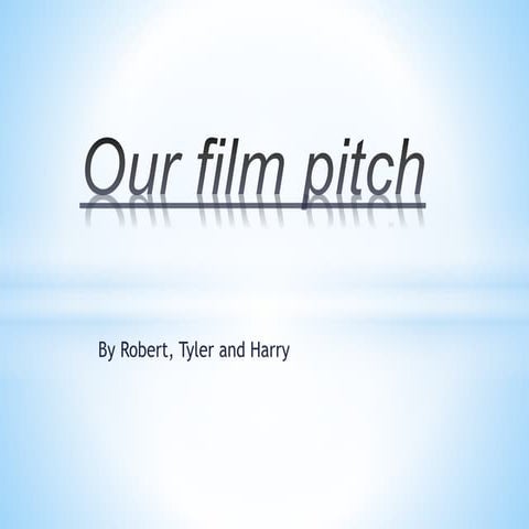 Film pitch