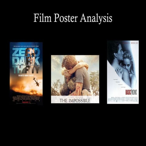 Film poster analysis