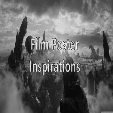 Film poster inspirations