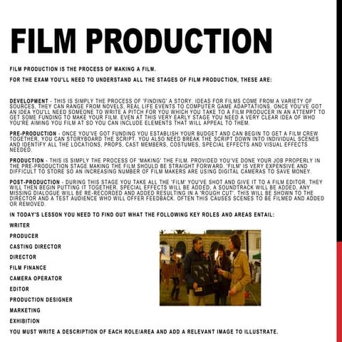Film production 