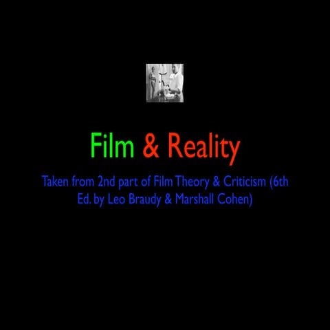 Film & Reality