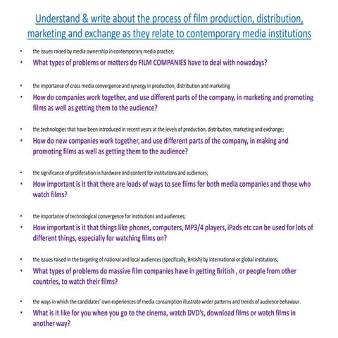 Film revision guidance 22