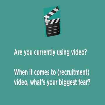 Film School for Recruiters: Video Content & Visual Storytelling Best Practices 