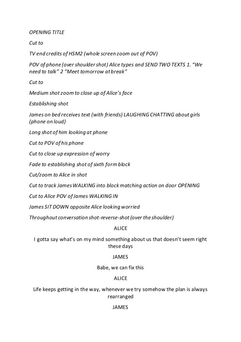 Film Script 2