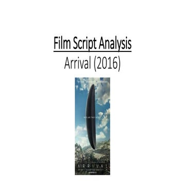 Radio script analysis | PPTX