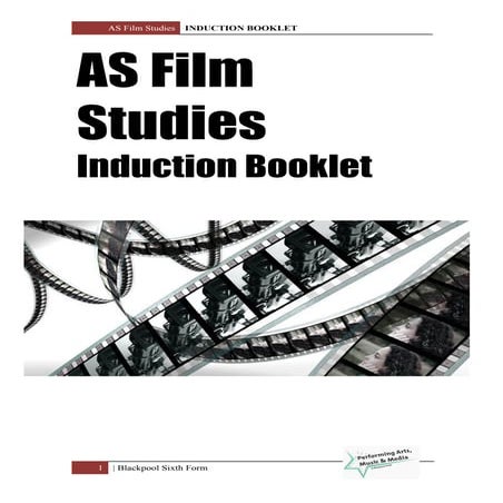 Film studies induction booklet