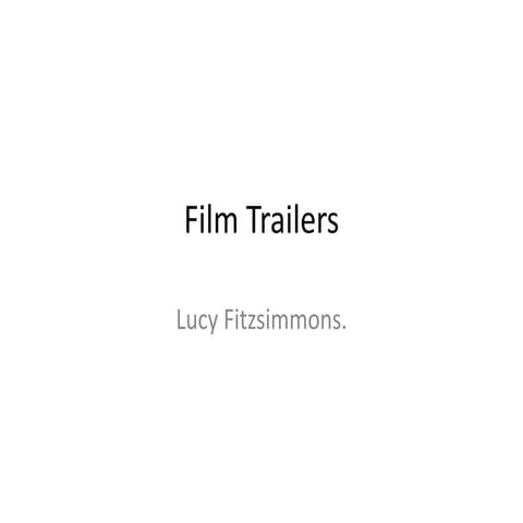 Film trailers