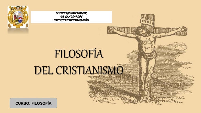 Filosofía del cristianismo