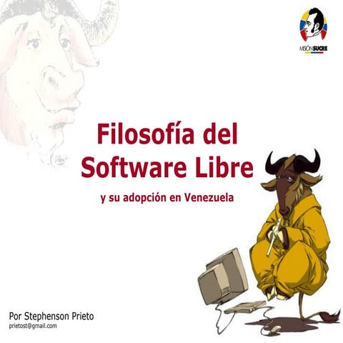 Filosofía del Software Libre