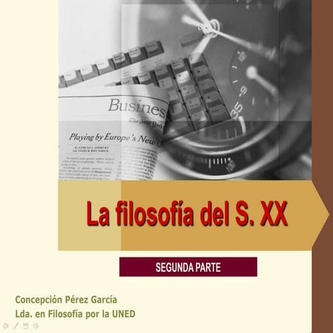 Filosofía s. xx. 2010. parte ii