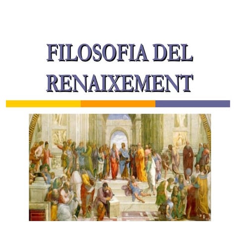 Filosofia del Renaixement