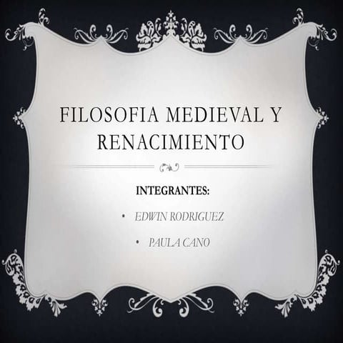 Filosofia medieval-y-renacimiento