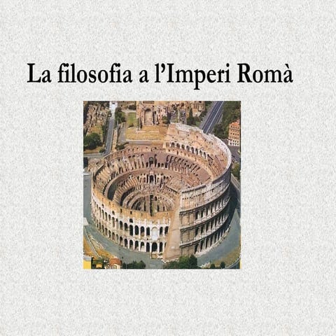 Filosofia Roma