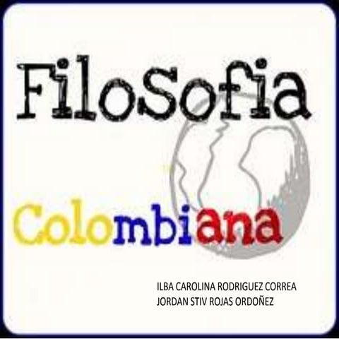 Filosofia colombiana (1)