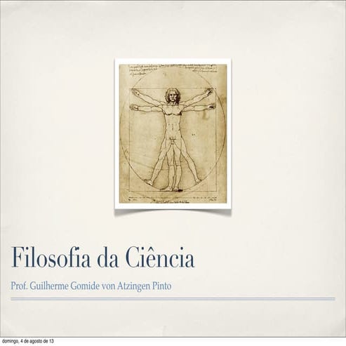 Filosofia da ciencia | PDF