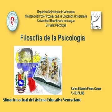 Mapa Mental Situación Actual del Sistema Educativo Venezolano