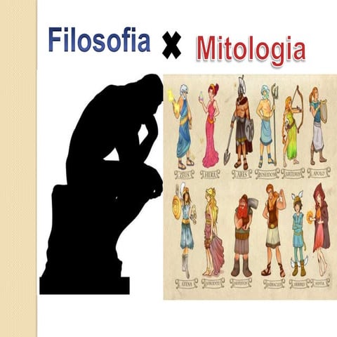Filosofia: Assunto= Mitologia | PPTX