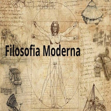 Filosofia Moderna - Racionalismo e Empirismo