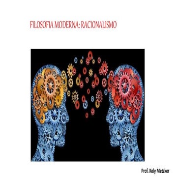 Filosofia moderna: Racionalismo | PPTX