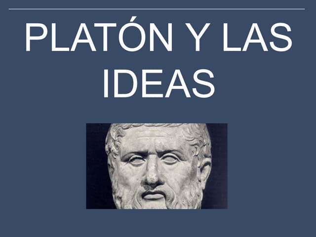 Platón y la teoría de las ideas