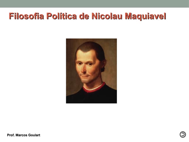 Política em Nicolau Maquiavel