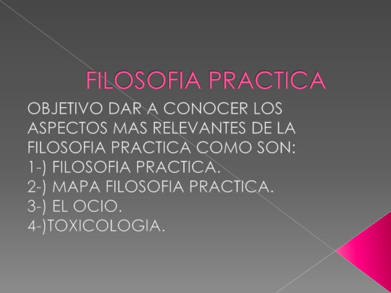 Filosofia practica