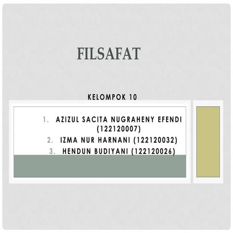 Filsafat