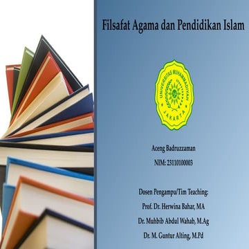 Filsafat Agama dan Pendidikan Islam.pptx