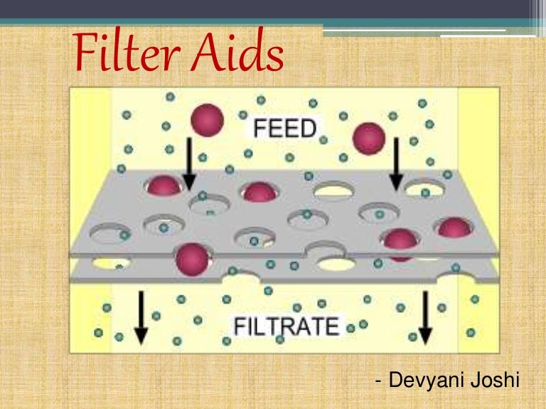 Filter aids