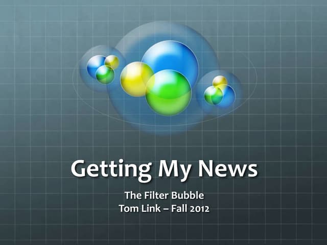 Filter bubble