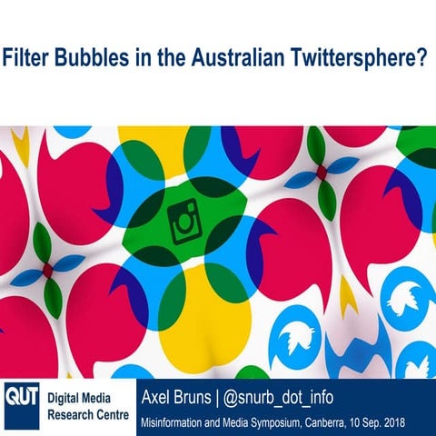 Filter Bubbles in the Australian Twittersphere?