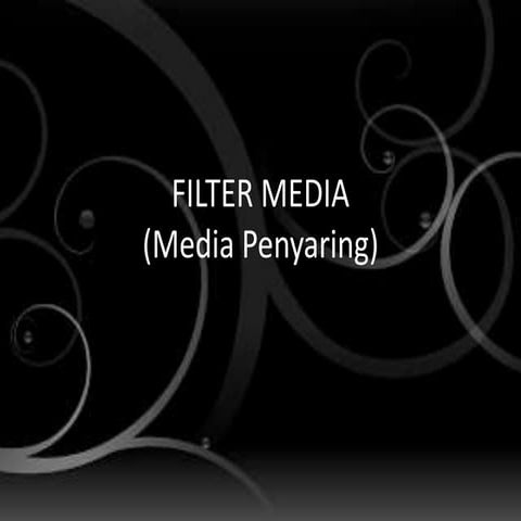 Filter media