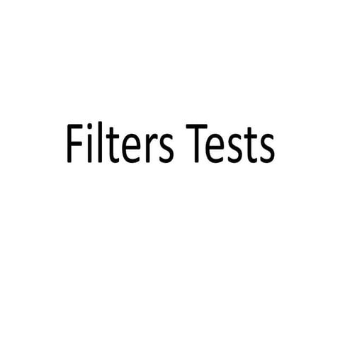 Bhs Filter Test | E240 VHS Filter Test – HYUJV