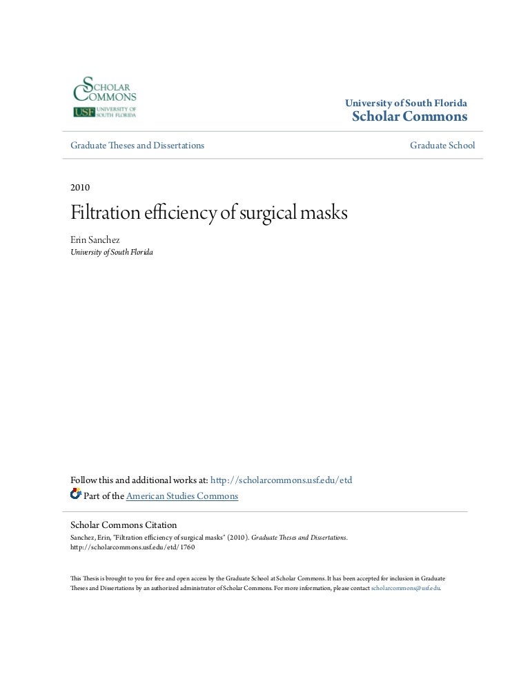 surgical filter mask surgical filter mask