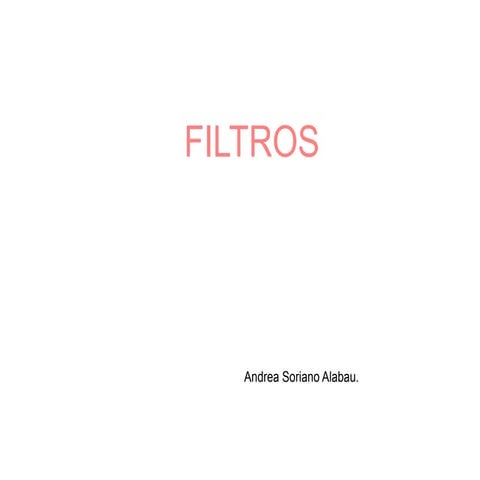 Filtros