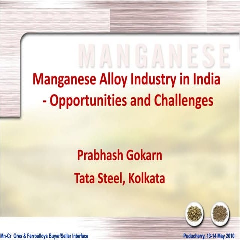 Fimi Paper Manganese Alloy Industry In India   Gokarn Km