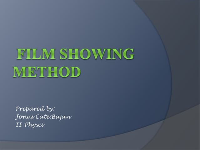 Film Showing