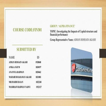 Fin 301 1 Group Alpha Finance Pptx