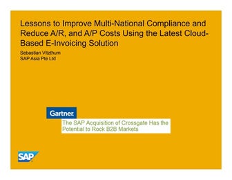 Cloud-Based E-Invoicing