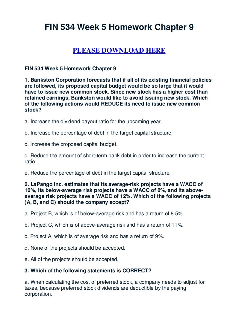 Fin 534 homework set 4 answers 07 picture