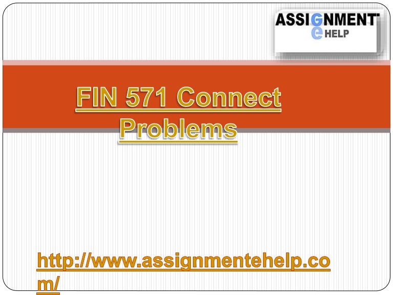 Fin 571 homework help