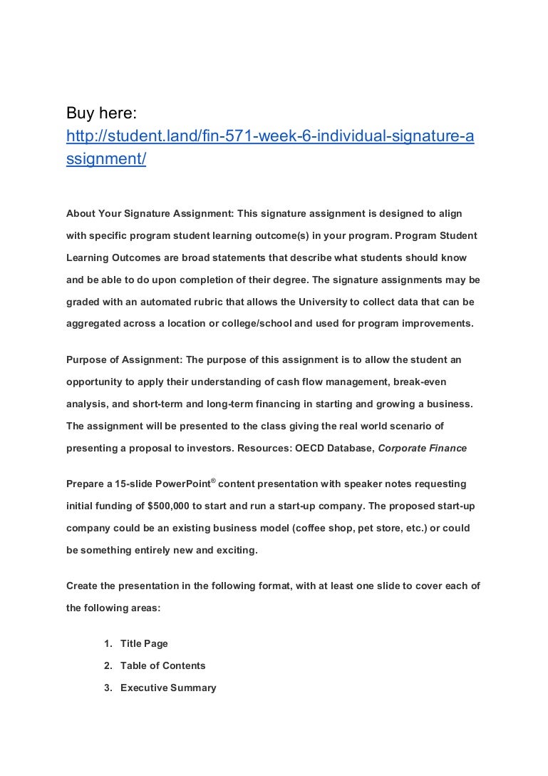 fin 571 week 6 assignment fin 571 week 6 assignment