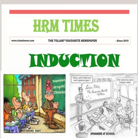 HRM Induction Process