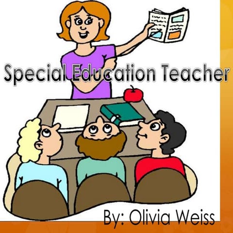 Role of the Special Education Teacher in an Inclusive SchoolREPORT Prof ...
