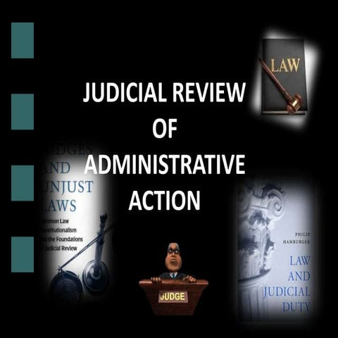 JUDICIAL REVIEW OF ADMINISTRATIVE ACTION  IN PAKISTAN