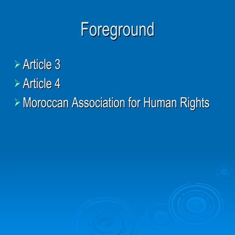 UDHR: Articles 3 & 4 | PPT