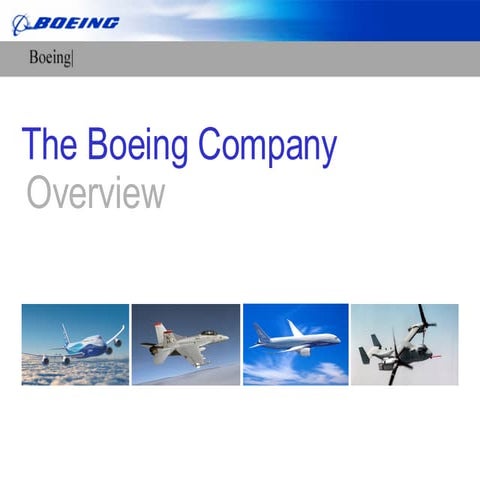 marketing research on boeing