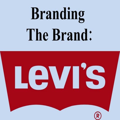 Levi's Brand equity