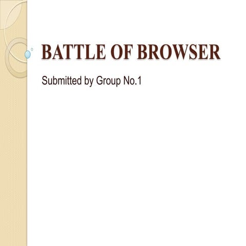 War of Browsers